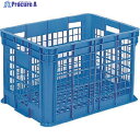 サンコー スタッキングコンテナー 128000 サンテナーB#300 ブルー SK-B300-BL 1個 ◇▼356-2735