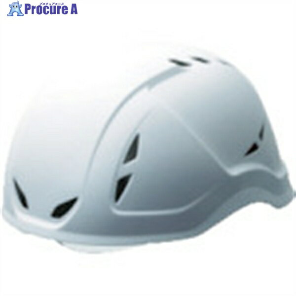 ミドリ安全 軽作業帽(シールド面・通気孔付) SCL-400VS-W 1個 ▼489-9849