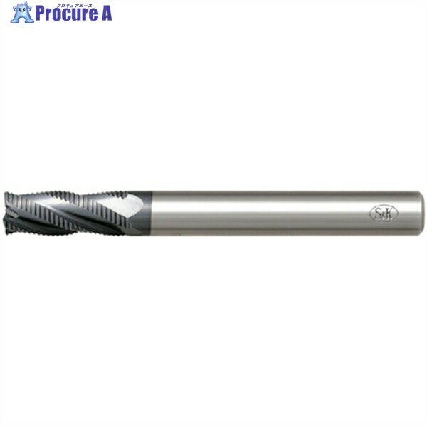 S＆K 【お買い得パック】Pコーティング ハイスラフィングエンドミル Xαニックショート刃 5本セット品 S-FPAS16-PACK 1S ▼654-3216