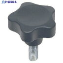 ELESA スターフィッシュノブ 外径32mm ねじ径M6×1.0 SFK32BX30-SUS 1個 ▼805-8974
