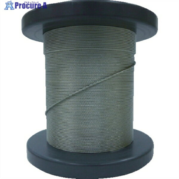 O.C.R SUSワイヤロープ1.00mm 7×7 50m巻コート無 SB-100-50M 1巻 ▼818-5455