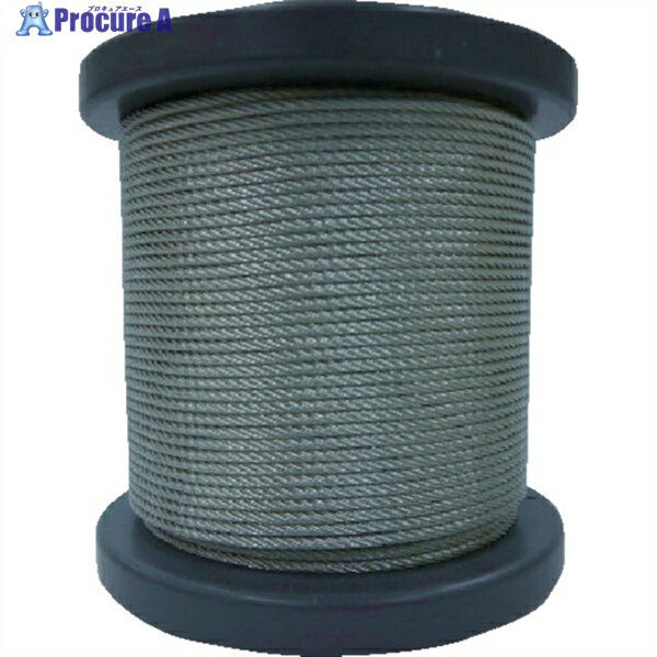 O.C.R SUSワイヤロープ2.00mm 7×7 50m巻コート無 SB-200-50M 1巻 ▼818-5457
