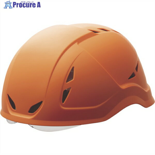 ミドリ安全 軽作業帽(シールド面・通気孔付) SCL-400VS-OR 1個 ▼825-8641