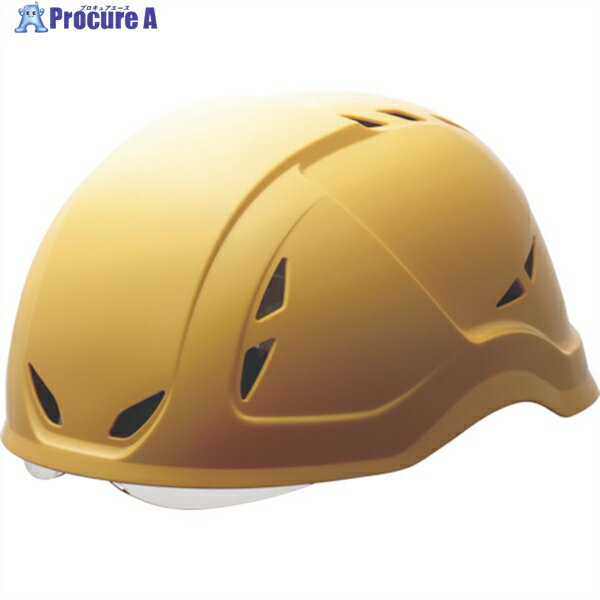 ミドリ安全 軽作業帽(シールド面・通気孔付) SCL-400VS-Y 1個 ▼825-8642