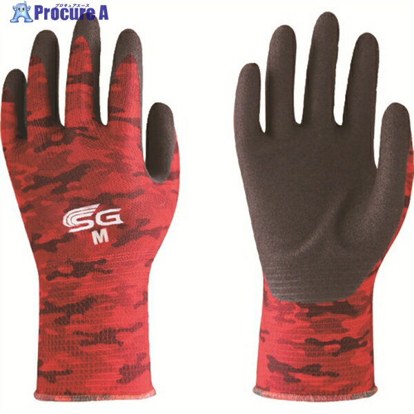 トワロン ニトリル背抜き手袋 SG-A001 ミリタリーレッド M SG-A001-M 1双 ▼828-0752