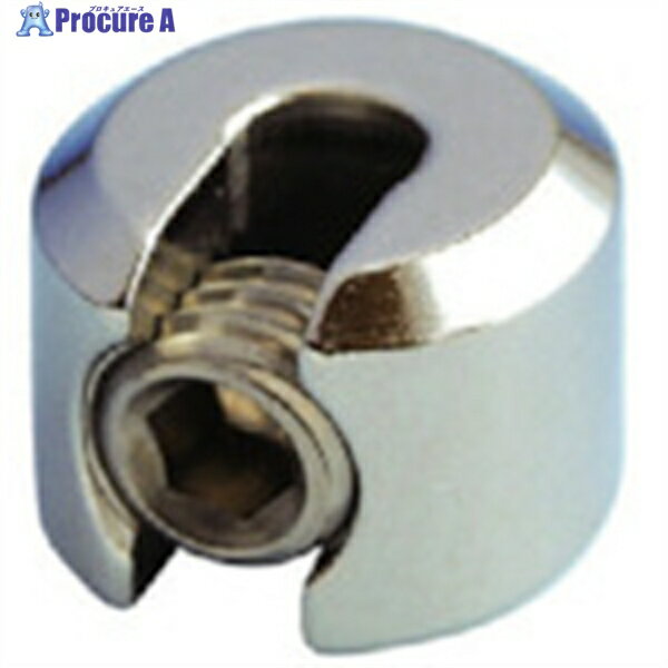 水本 ステンレス シングルクリップ 適合ワイヤー径5mm〜6mm SCP-6 1個 ▼849-2604