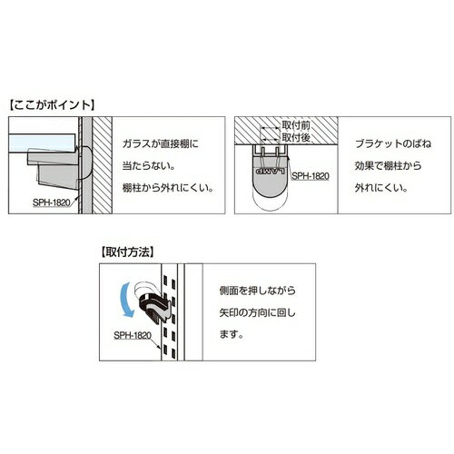 SUGATSUNE (120041375)SPH-20ステンレス鋼製棚受 SPH-20 1個 ▼133-4009