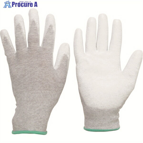 ミドリ安全 静電気拡散性手袋 (手のひらコート)SPU-130CN M 10双入 SPU-130CN-M 1袋 ▼137-2460