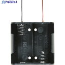 タカチ リード線付電池ホルダー 単1×2 SN1-2 1個 ▼148-2037(2)