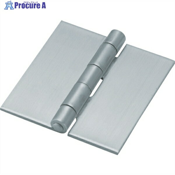 TRUSCO ステンレス製特厚溶接蝶番 全長89mm (1個入) ST-1000W-89 (1000Wヘアーライン 1コイリ) 1袋 ▼233-6197