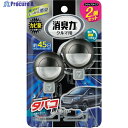 エステー クルマの消臭力 クリップタイプ 2個セット タバコ用スカイミント ST16019 1個 ▼267-6793