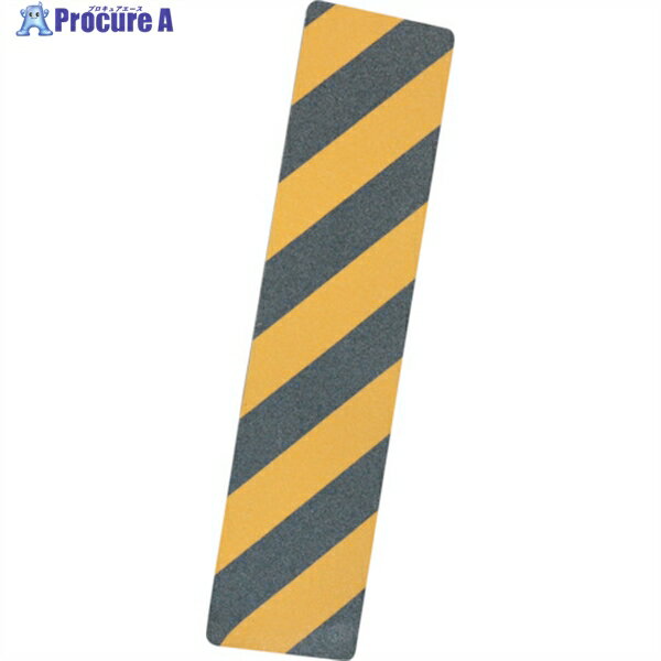 CAR-BOY すべり止めマグネットシート 厚さ3mm ブラック/イエロー ST-41 1枚 ▼337-8849