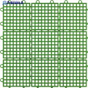 ワタナベ タイル システムスクエア 30×30cm グリーン SQ-301 1枚 ▼400-7794