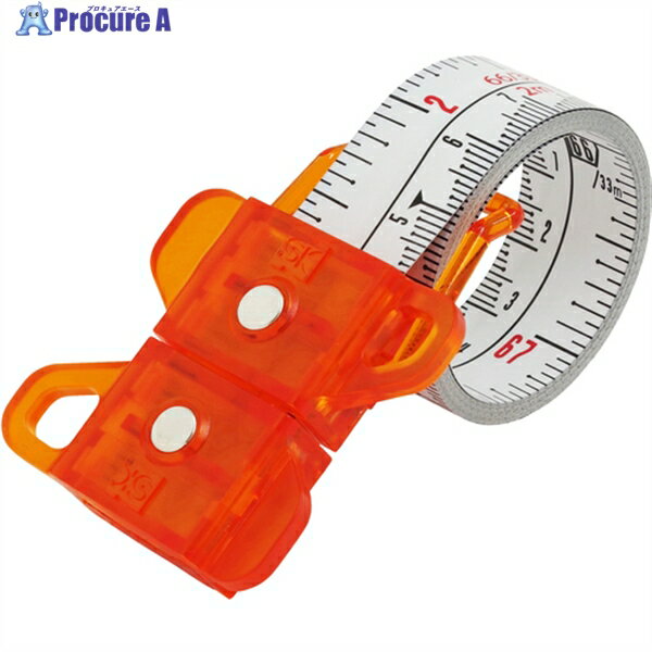 SK スパイラルメジャー 尺相当目盛 オレンジ SMT-1920SOR 1個 ▼610-0475