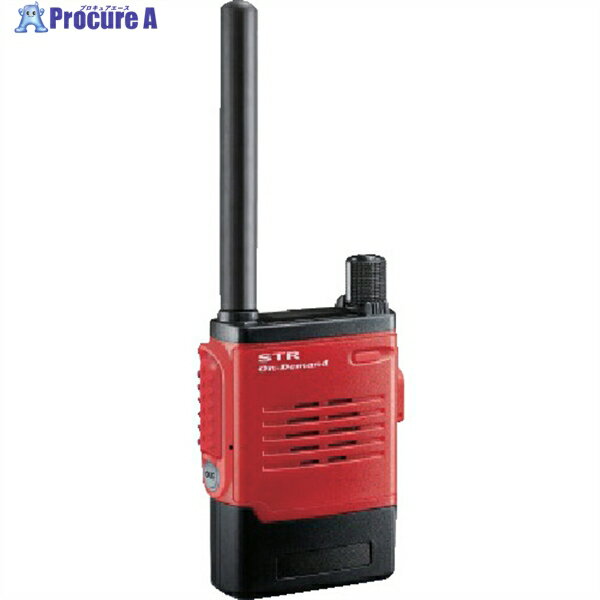 八重洲無線 ヘビーデューティーSTRオンデマンドインカム 特定小電力トランシーバー レッド 「簡単設定タイプ」 SRFD51-R 1台 ▼653-3722