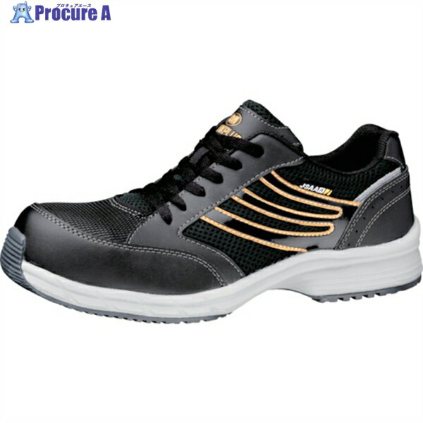 ミドリ安全 耐滑・先芯入りスニーカー SLS-701静電ブラック 27.5cm ※順次、品番:「SLS⇒LSS」に変更予定 SLS-701S-BK-27.5 1足 ▼789-1377