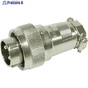 SANWA 丸型コネクタ SNS-20シリーズ 2極 PCM10 SNS-2002-PCM10 1個 ▼818-9171