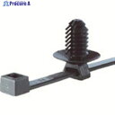 SapiSelco ケーブルタイ固定具 プラグ差込型 5mm 黒 (100個入) SLE.3.2101 1袋 ▼819-0268