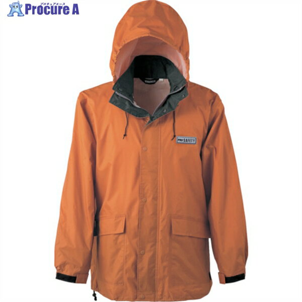 TRUSCO 【売切廃番】プロセーフティレインスーツ オレンジ M SRS-25 M 1着 ▼819-5377