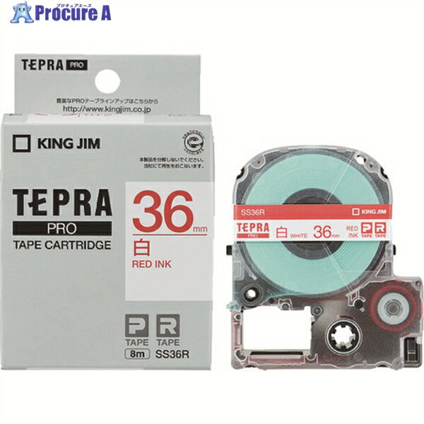 KING JIM ڽ֥ۡƥץPROơ 36mm ٥/ʸ Ĺ8m SS36R 1 828-0968