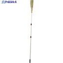 緑十字 天井用ほうき(伸縮タイプ) UP-4217 全長1300〜2850mm 天然きび+アルミ 146110 1本 ▼113-8223(3)