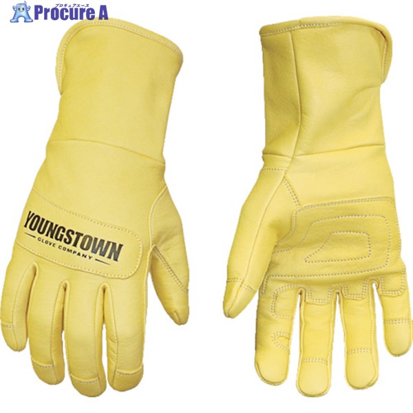 YOUNGST 革手袋 レザーユーティリティー プラス M 11-3245-60-M 1双 ▼114-6938