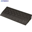 緑十字 95mm段差用プレート ストレートタイプ 黒 ロードアップ6010 H95×W600×D250mm 再生ゴム製 121025 1個 ▼147-9797