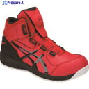 ASICS ウィンジョブCP304 BOA クラシックレッド×ブラック 24.0cm 1271A030.600-24.0 1足 ▼148-7533