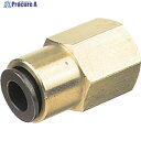 チヨダ フジフィメイルコネクター(金属) 12mm・Rc1/4 12-02F 1個 ▼158-8133
