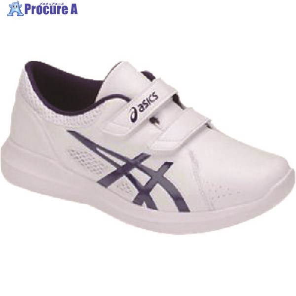 ASICS NURSEWALKER203 ホワイト×ピーコート 23.0cm 1271A032.101-23.0 1足 ▼161-5704