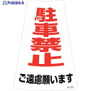 緑十字 駐車禁止ステッカー標識 駐車禁止ご遠慮願います RC-1WS 300×215mm 2枚組 118201 1組 ▼244-5207