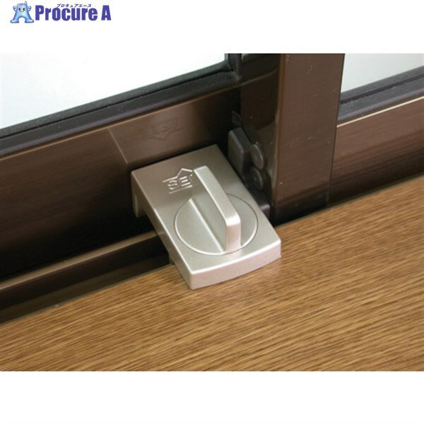 HINAKA スタンダード戸じまりくん 158-SL (シルバー) 1個 ▼310-6209