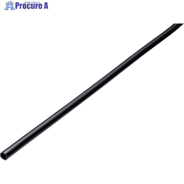 潤工社 極軟質ポリウレタンチューブ US 10X6.5mm 20m 黒 15-10-BK-20 1巻 ▼382-8838