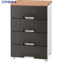 TENMA フィッツプラス メッシュ FM5504 4段 ブラウン 幅55cm 110006995 1個 ◇▼396-3299