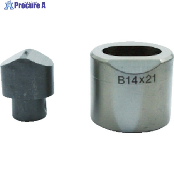 育良 フリーパンチャー用替刃 IS-BP18S・IS-MP18LE用(51616) 長穴11×15 11X15B 1S ▼396-9410