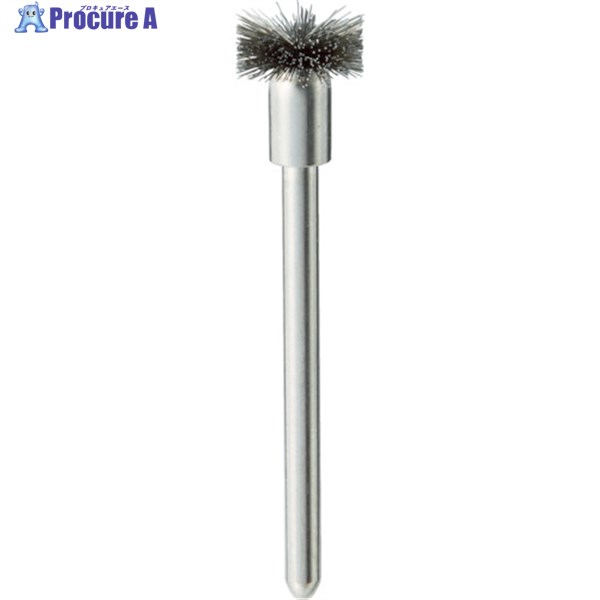 TRUSCO フラワー型ブラシ ステンレス線径0.1X外径10X筒径5X軸径3 103F-4 1個 ▼415-2409