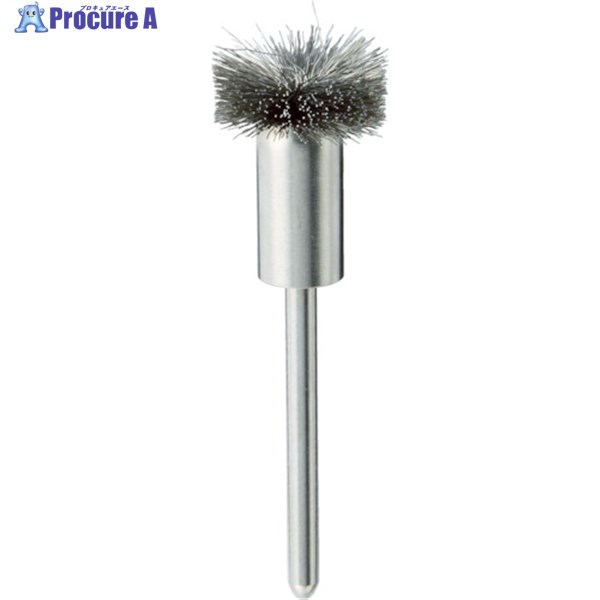 TRUSCO フラワー型ブラシ ステンレス線径0.1X外径15X筒径8X軸径3 153F-4 1個 ▼415-2468