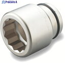 TONE インパクト用ソケット(12角) 120mm 全長175mm 12AD-120 1個 ▼481-6731 ●YA513