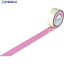 緑十字 ガードテープ(ラインテープ) ピンク GT-502P 50mm幅×20m 屋内用 148087 1巻 ▼498-3114