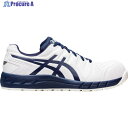 ASICS ウィンジョブ CP113 ホワイト×ピーコート 28.0cm 1273A055.100-28.0 1足 ▼520-9672