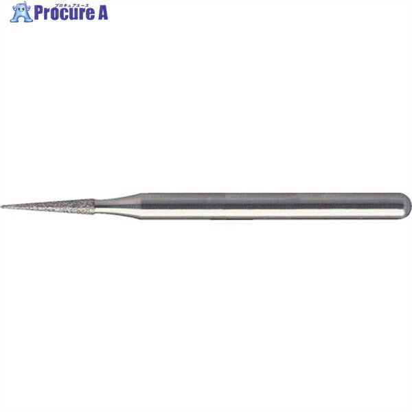 TRUSCO ダイヤモンドバー Φ1.8X刃長10X軸3 #140 T3-101M 1本 ▼128-1151