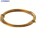 TRUSCO 真鍮線 線径1.60mmx約2m TBW-16 1巻 ▼165-6345