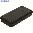 TRUSCO トランク型工具箱 203X109X35 つや消しブラック T-19MBK 1個 ▼206-5311