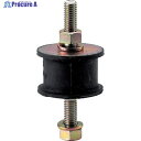 TRUSCO 丸形防振ゴム 両ボルトタイプ 最大荷重1350N TA510 1個 ▼233-7703