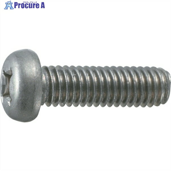 TRUSCO ナベ頭小ねじ チタン 全ネジ M5X20 5本入 TB91-0520 1パック ▼25