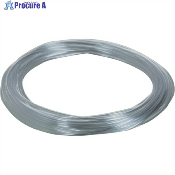 TRUSCO 汎用ビニールチューブ 内径2.5φ 透明 長さ10m TB2.5TM-10 1巻 ▼258-1303