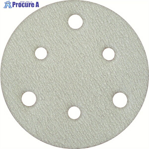 TRUSCO アストラマジック 穴あり Φ125 5枚入 粒度#240 240# TAM-125A #240(125MM 5マイイリ) 1袋 ▼258-4417