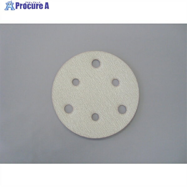 TRUSCO アストラマジック 穴あり Φ125 5枚入 粒度#320 320# TAM-125A #320(125MM 5マイイリ) 1袋 ▼258-4425