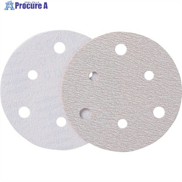 TRUSCO アストラマジック 穴あり Φ125 5枚入 粒度#400 400# TAM-125A #400(125MM 5マイイリ) 1袋 ▼258-4433