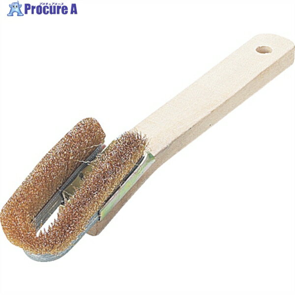 TRUSCO チャンネルブラシ 6U2型 真鍮 TB-2064 1本 ▼297-3731